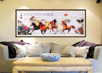 tranh-phong-thuy-la-vat-mang-lai-may-man-tai-loc-cho-gia-chu