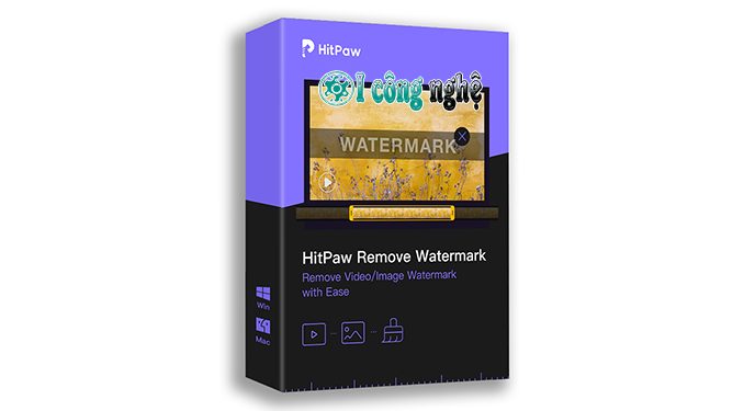 Download HitPaw Watermark Remover – Xoá logo Watermark trong video