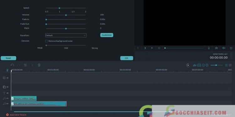 Cách ghép nhạc vào file ghi âm cho hệ điều hành Android, iOS và PC