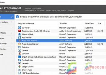 Gợi ý các cách gỡ cài đặt Avast Free Antivirus nhanh nhất