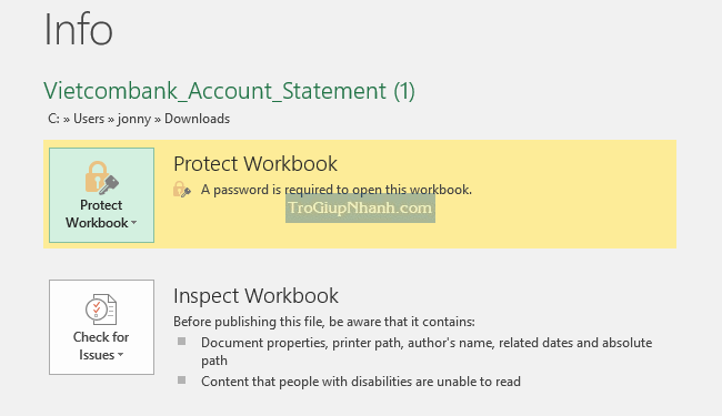 Cách đặt mật khẩu file Excel đơn giản – 2022