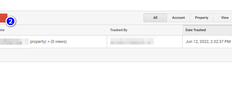 Cách xóa tài khoản Google Analytics