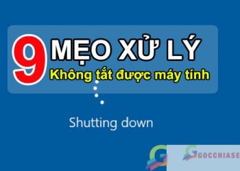 9 cách sữa lỗi laptop không shutdown được win 7