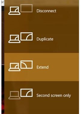 Cách dùng laptop làm màn hình phụ cho laptop