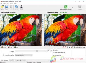 phan mem nen anh riot radical image optimization tool