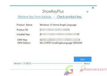 Bật mí show key plus windows 10 download đơn giản nhất