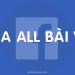 Cách xóa hết toàn bộ bài viết Facebook trên Android và iOS 4 Cách xóa hết toàn bộ bài viết Facebook trên Android và iOS
